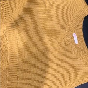 yellow sweater vest v neck!